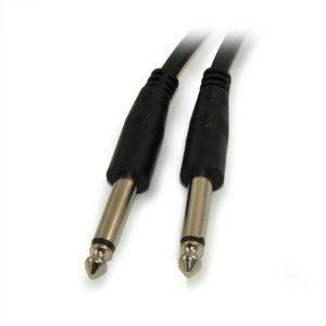 Short 1/4″ MONO (TS), Male to Male