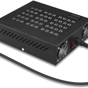 USB Charging Station,100 Ports USΒ Power Station Multi Port USΒ Wall Charger Adapter Phone Noninterference Multiport Desktop USB Rapid Charger