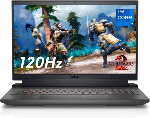 Dell G15 5520 15.6 Inch Laptop – 1080p FHD 120Hz Display, Intel Core i7-12700H, 16GB DDR5 RAM, 512GB SSD, NVIDIA Geforce RTX 3060 6GB GDDR6, Intel Wi-Fi 6, USB C, Windows 11